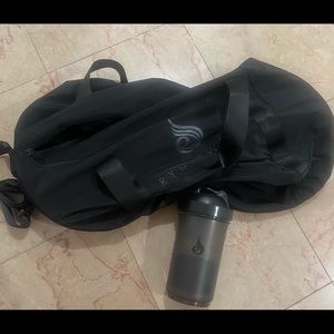 Ryderwear gym bag and protein shaker